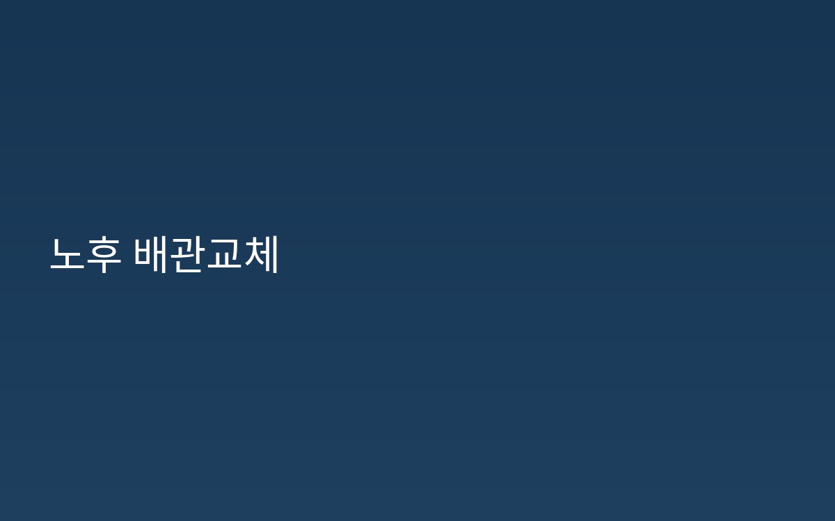포천시신읍동하수구 배관교체 하수구막힘